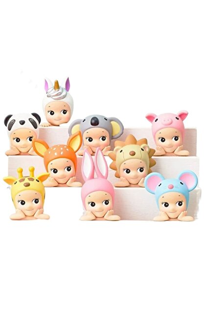 Sonny Angel Animal Series Mofusand Hippers Bebek Dekoratif Figür