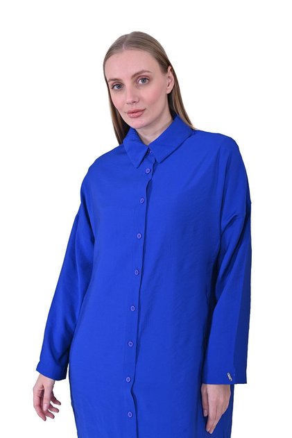 Crescent Long Shirt Cap Sax