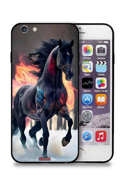 غطاء حماية لجهاز Apple iPhone 6 Plus/6s Plus بتصميم Horse HD