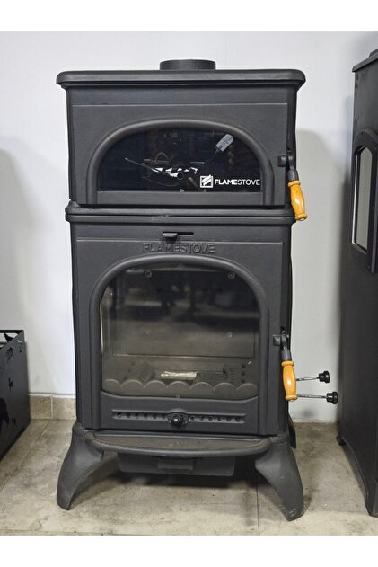 flamestove FS-024-AK MODENA LÜX OVEN ALTTAN KÜLLÜKLÜ 3 CAMLI