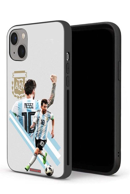 جراب حماية لجهاز Apple iPhone 13 mini برسومات ليو ميسي