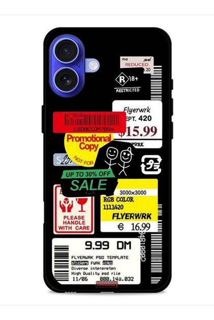 Apple iPhone 16 Plus Protective Case Cover Promotional Sticker