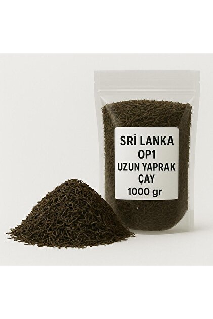 Sri Lanka Op1 Long Leaf Black Ceylon Tea 1000 g - Natural & Without Additives