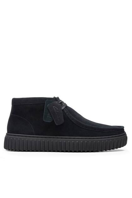 Ghete bărbătești negre CLARKS-26173664 015 BLACK SDE