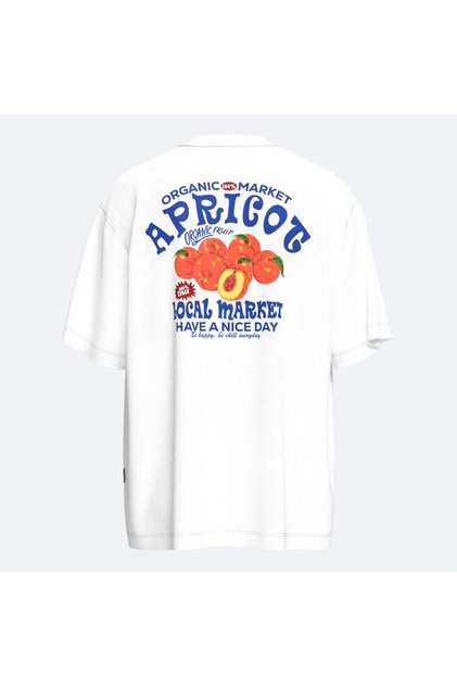 Oversize Apricot Market Unisex T-Shirt