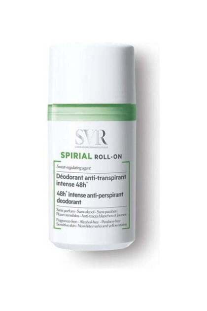 SVR Spirial مزيل عرق مضاد للتعرق رول أون يدوم 48 ساعة أبيض 50 مل