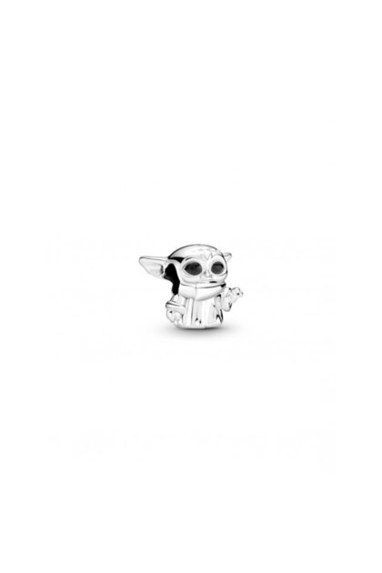 Charm talisman argint S925 – Grogu Baby Yoda, Star Wars fan collection