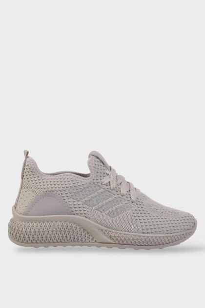 Women's Lightweight Breathable Knitwear Sports Shoes Beige