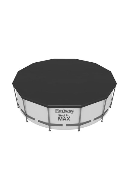 Steel Pro Max Round Pool Cover Black 3.66m 58037