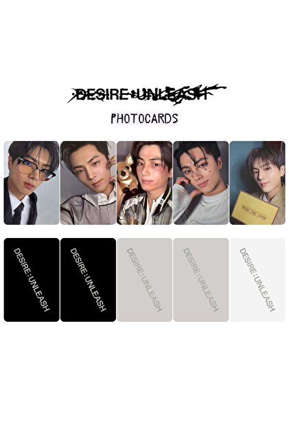 Kpop Dünyasi ENHYPEN Jay '' DESIRE : UNLEASH '' Photocards