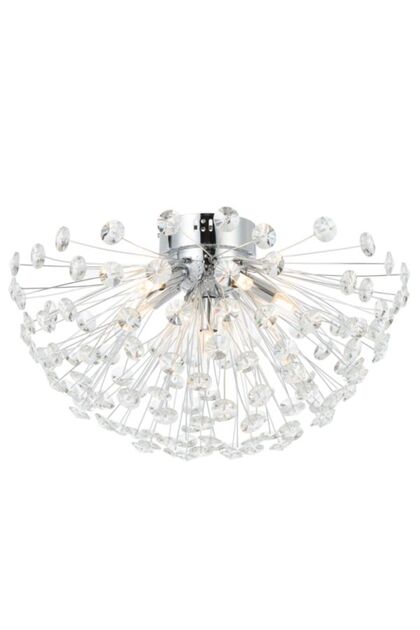 Lustra Moderna Cristal D35cm