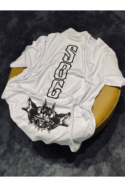 Ufc Yoel Romero Soldier of God 100% Cotton Relax Fit Crew Neck White Tshirt