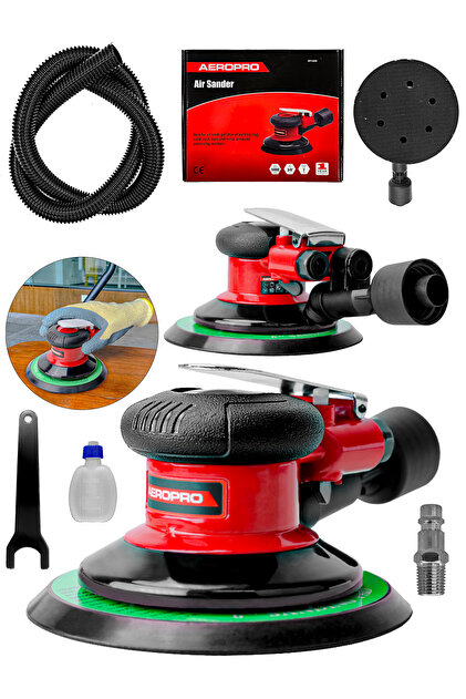 WORKMASTER 150 mm Havalı Orbital Zımpara Cilalama Polisaj Makinesi