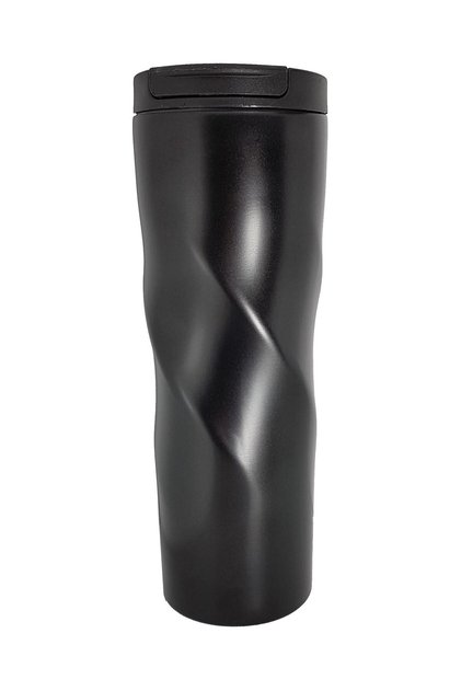 Komple 304L Çelik Mat Siyah 6oz 500 ml Kahve Termos Mug cin229sy