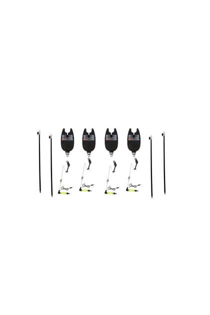 Set 4 senzori + 4 swingere cu led +4 suporti