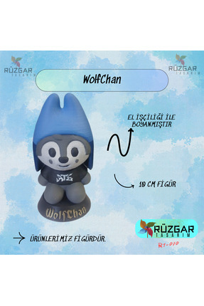 Rüzgar Tasarım Leebit-Skzoo Figür Set 10 Cm Wolf Chan Dwaekkı