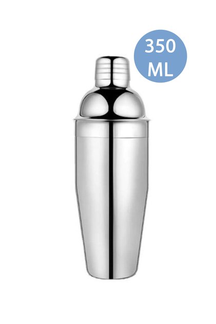 Komple Paslanmaz Çelik 350ml Shaker Kokteyl Hazırlama Kabı Bardağı Profesyonel