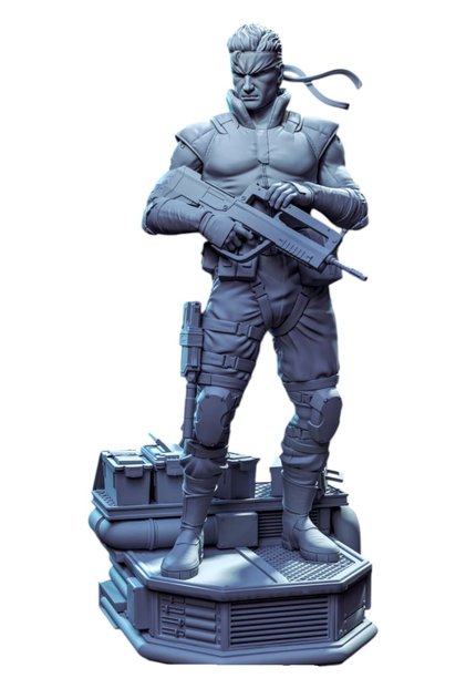 Premium Solid Snake Figürü | Metal Gear Koleksiyonu