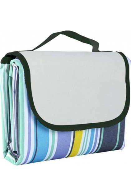 Patura de picnic, tesatura PVC, multicolor, 150 x 200 cm
