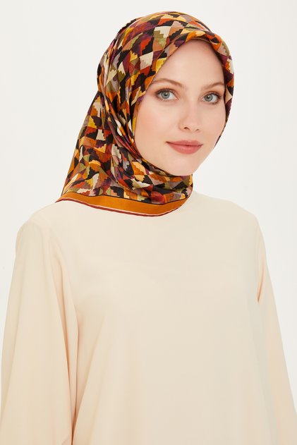 Armine Silk Scarf 9214D (Sura)-81