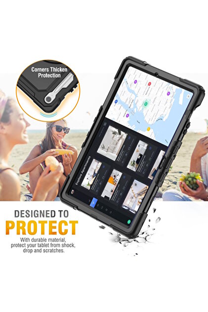 m.tk moveteck Samsung Galaxy Tab S10 Fe Plus 13.1 inç Tablet Kılıf