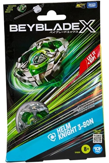 Beyblade X Helm Knight 3-80N Başlangıç Seti – Takara Tomy Orijinal