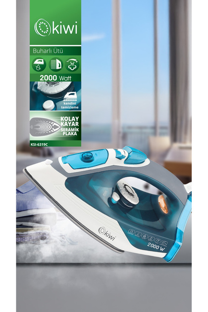 Kiwi KSI 6319C Seramik Tabanlı Ütü Buharlı 2000W Yorumları, Fiyatı