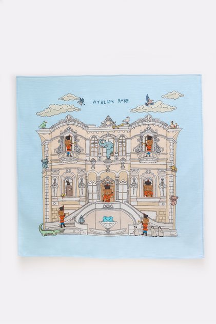 100% Cotton Double Layer Muslin Baby Blanket 100X100 cm - Küçülsu Kasrı