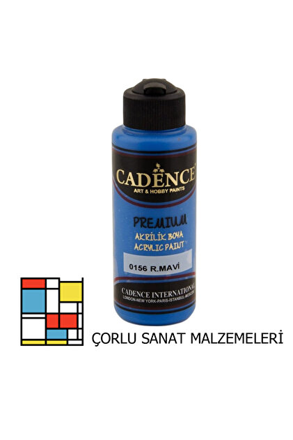 Cadence Premıum Akrilik Boya 0156 Royal Mavi 120ml - Fiyatı, Yorumları