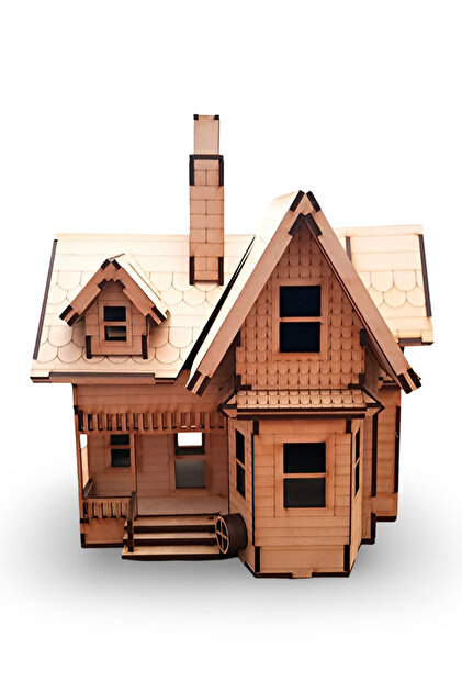 ALGWOOD Ahşap Çiftlik Evi Maketi - 115 Parça 3D Puzzle - 3D Puzzle