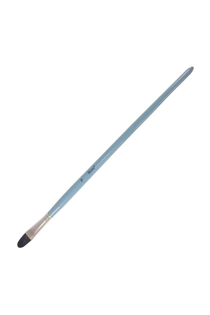 Synthetic Cat's Tongue Long Handle Brush No:14