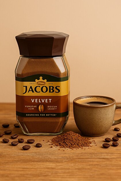 Jacobs Velvet %100 Çözünebilir Kahve 95 gr x 6 Adet - Fiyatı