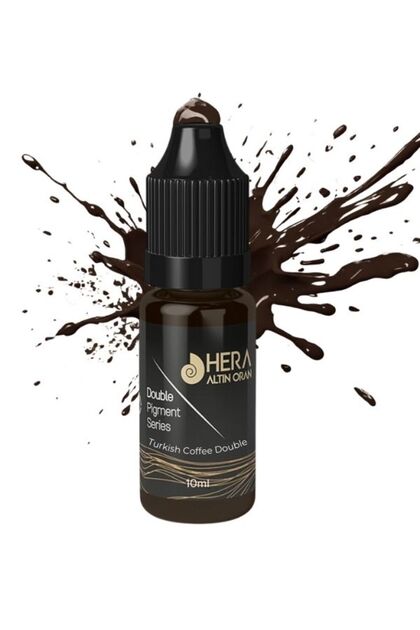 10 ml Kalıcı Makyaj Ve Microblading Boyası Turkish Coffee Double(SİYAH KAHVE)