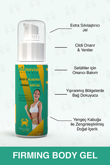 美容液 echo & syncho jelly Bionovia Çatlak Ve Selülit Karşıtı Etkili Krem Bölgesel Vücut