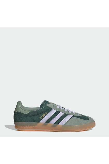 adidas Jı0323-e Gazelle Indoor Erkek Spor Ayakkabı Yeşil - Fiyatı