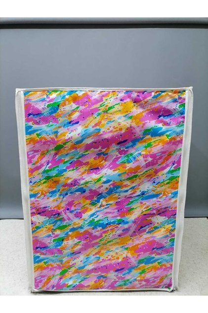 Multi-Colored Zippered Washer and Dryer Cover