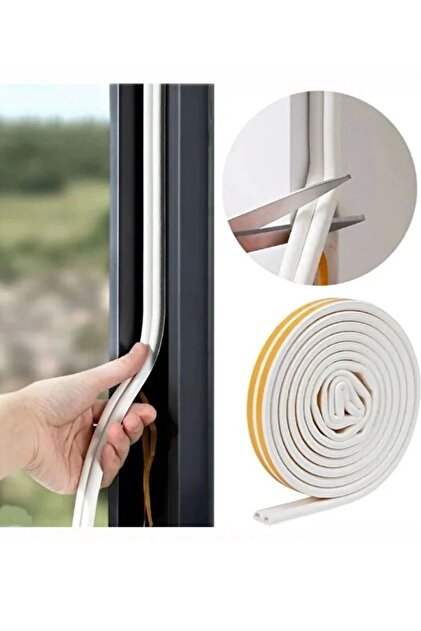 Svein 4 Metre Beyaz Pvc Doğrama Kapı Pencere Soğuk Geçirmez