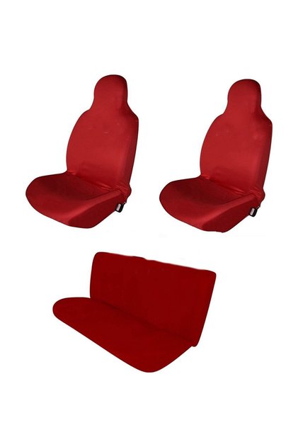 Penye Oto Koltuk Kılıfı Her Arabaya Uyumlu Ön Arka Set Logosuz