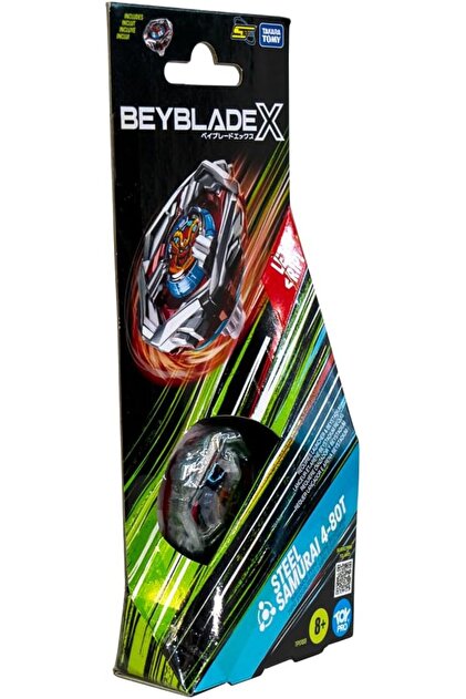 Beyblade Takara Tomy Beyblade X Steel Samurai 4-80T Booster Topaç