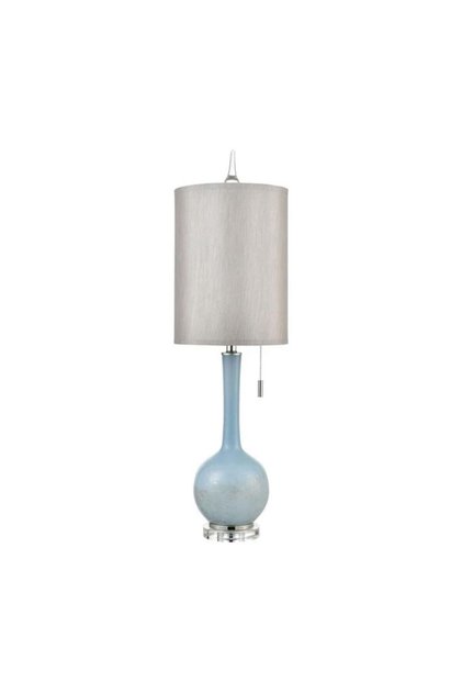 اباجورة بوينت قزاز أزرق فاتح E27 D4513