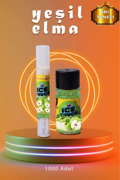 İce Touch Extra İri Yeşil Elma Aroma 1000 'li