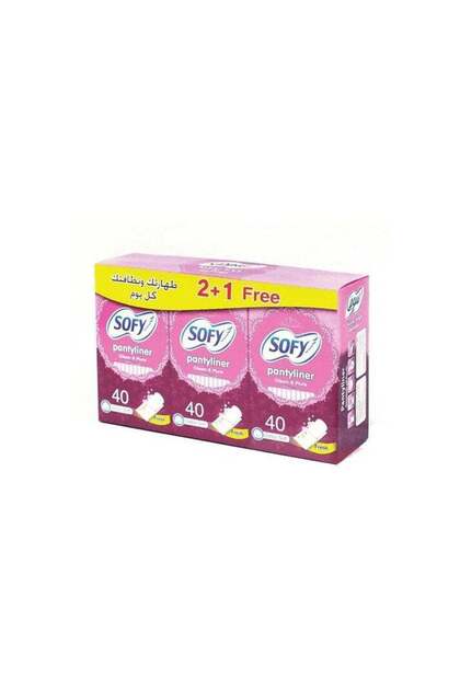 Daily Feminine Pads Softness and Safety Scented 40 Pieces (2+1 Free)