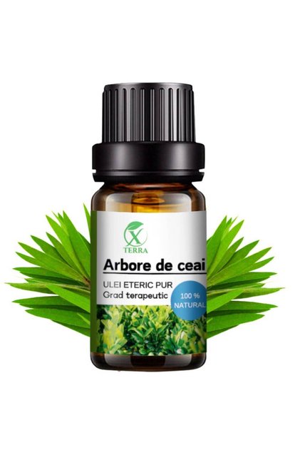 Ulei esențial de Arbore de Ceai | Ulei eteric 100% pur | 10 ml | XTERRA®