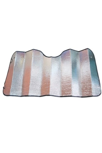 Parasolar folie aluminiu RoGroup, 2 fete, 70 cm x 150 cm