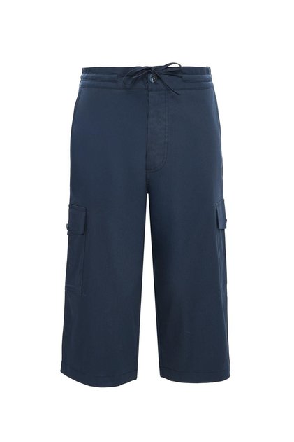 Navy Blue Men's Capri with Cargo Pocket 5073