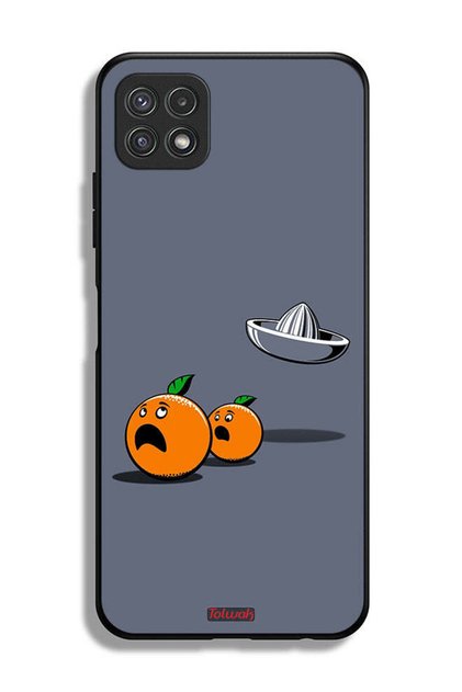 غطاء حماية لهاتف Samsung Galaxy A22 5G بتصميم فني رقمي بسيط وفكاهي