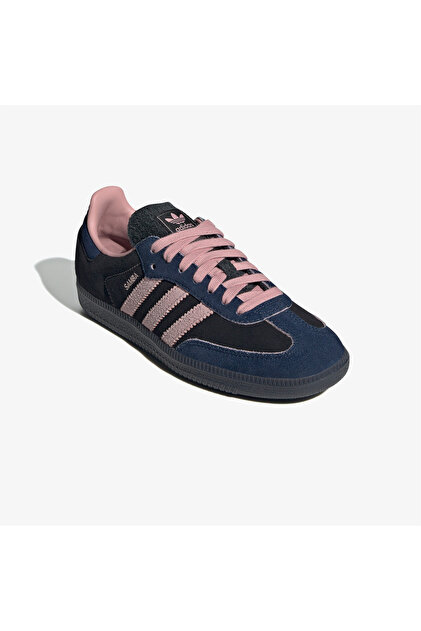navy and pink adidas