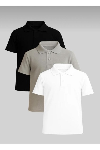 Polo Neck T-Shirt Suitable for Children Girls and Boys