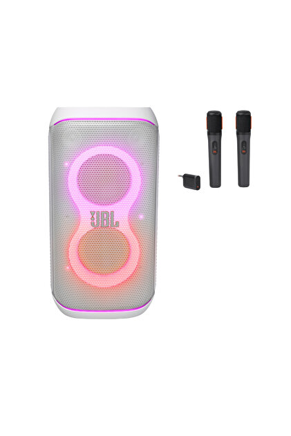 JBL PARTYBOX CLUB120 ホワイト Bluetoothスピーカー JBL Partybox Club120 Beyaz Bluetooth Hoparlör ve 2'li Partybox