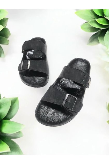 Buckle and Velcro Class Comfortable Sole Home and Outdoor Slippers